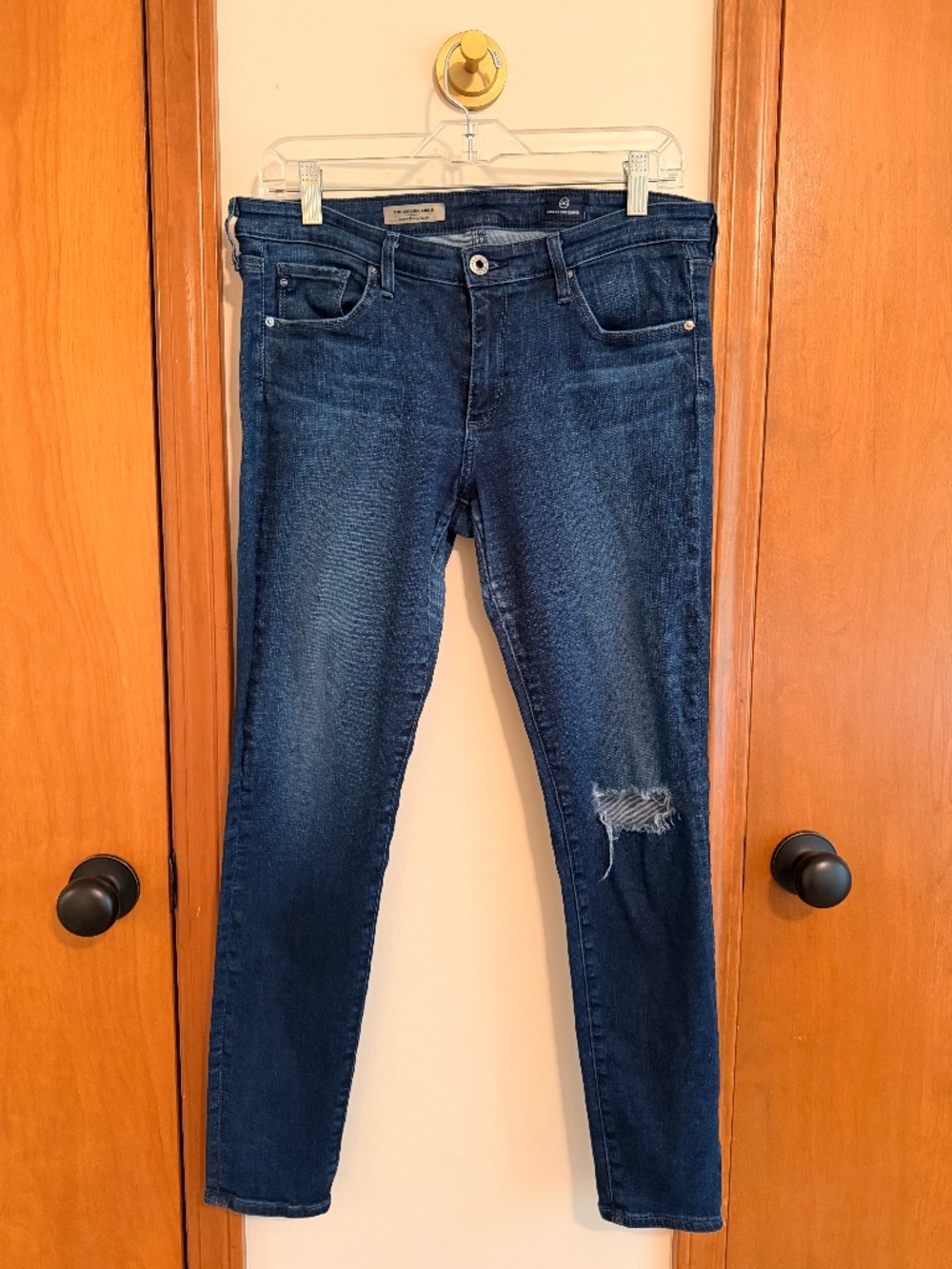 AG The Legging Ankle Jeans PXD1389 Dark Wash, Size 30
